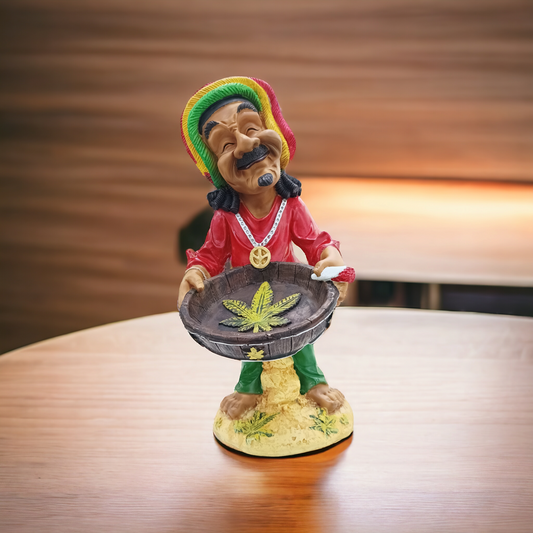 Funny Man offering Marijuana | Premium Quality Statue