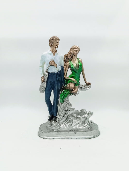 Couple White and Green