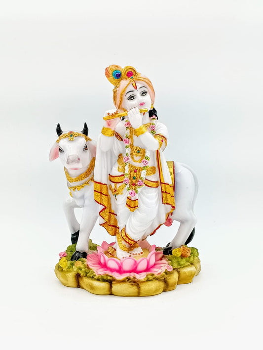 Krishna With Cow